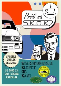 Vabljeni na Starodobniški klepet ob kavi (SKOK)